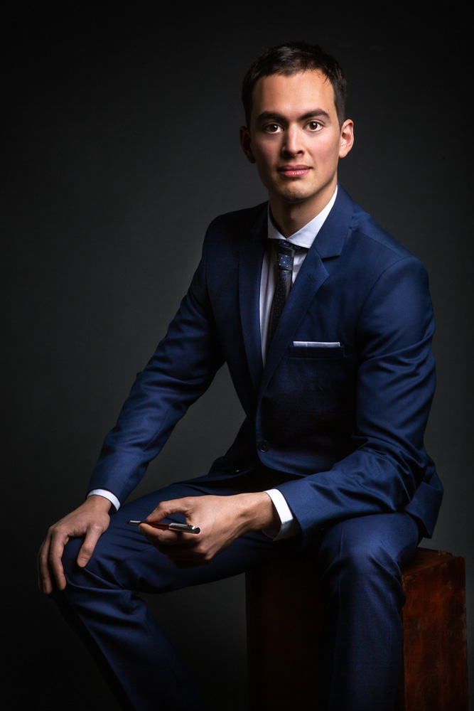 Retrato profesional en estudio — Kong Estudio